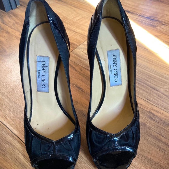 Size 7.5 Jimmy Choo London heels - Picture 1 of 3